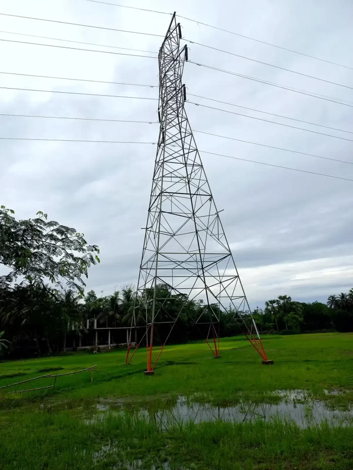 বিদ্যুৎ বিল - বিদ্যুৎ সঞ্চালন লাইনের টাওয়ার