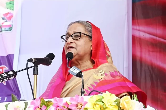 শেখ হাসিনা (ফাইল ছবি)