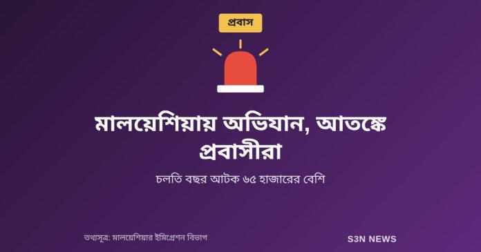 মালয়েশিয়ায় অভিযান, আতঙ্কে প্রবাসীরা