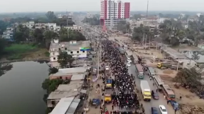 সাথী আক্তার - ভালুকার মহাসড়ক
