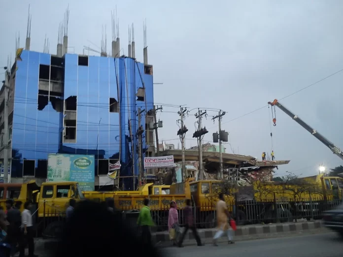 রানা প্লাজা ধসের পরের দৃশ্য